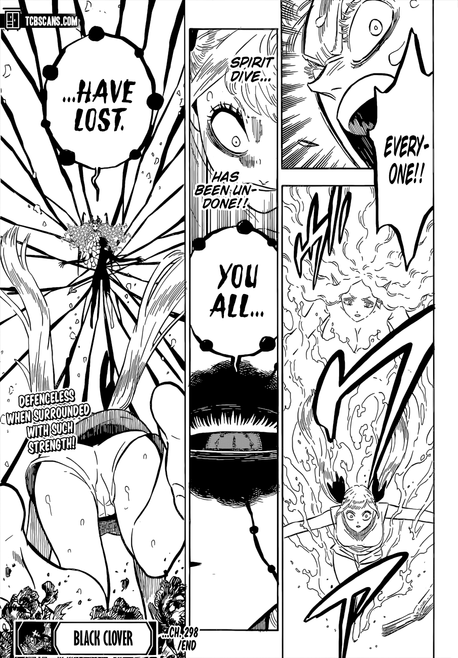 BLACK CLOVER Chapter 298 - Page 9 in English