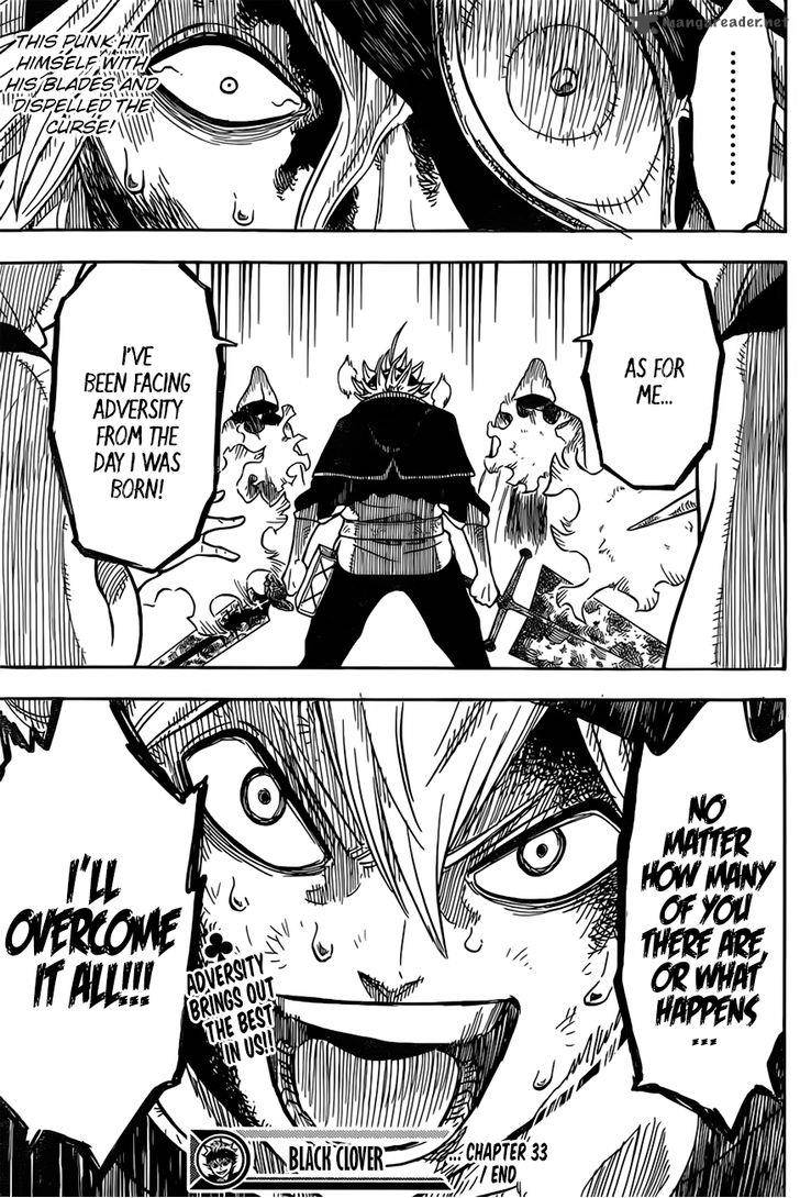 BLACK CLOVER Chapter 33 - Page 18 in English