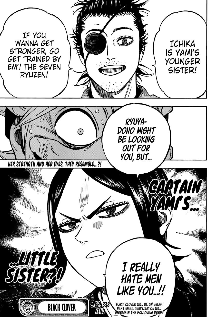 BLACK CLOVER Chapter 338 - Page 16 in English