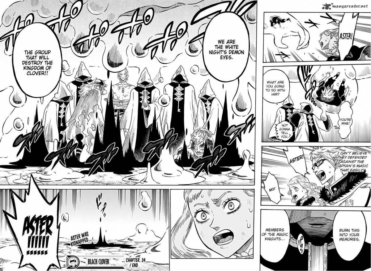 BLACK CLOVER Chapter 34 - Page 17 in English