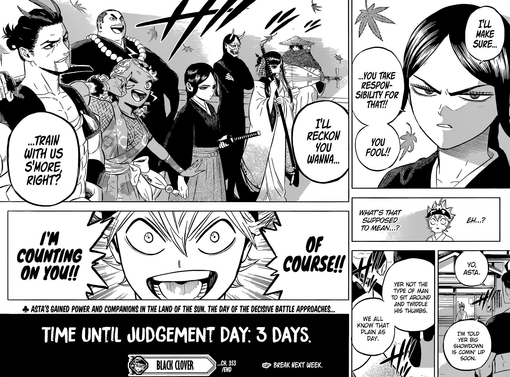 BLACK CLOVER Chapter 353 - Page 13 in English