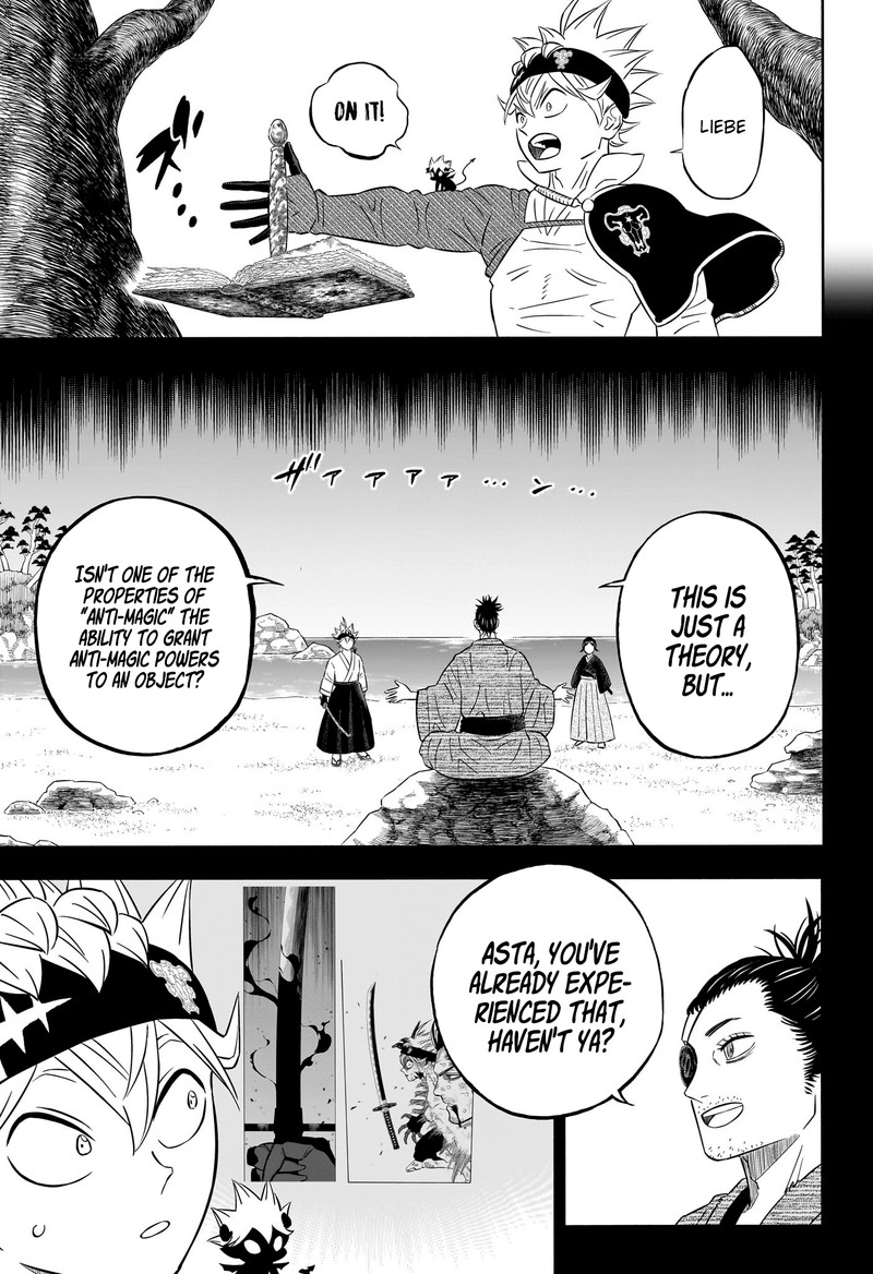 BLACK CLOVER Chapter 367 - Page 7 in English