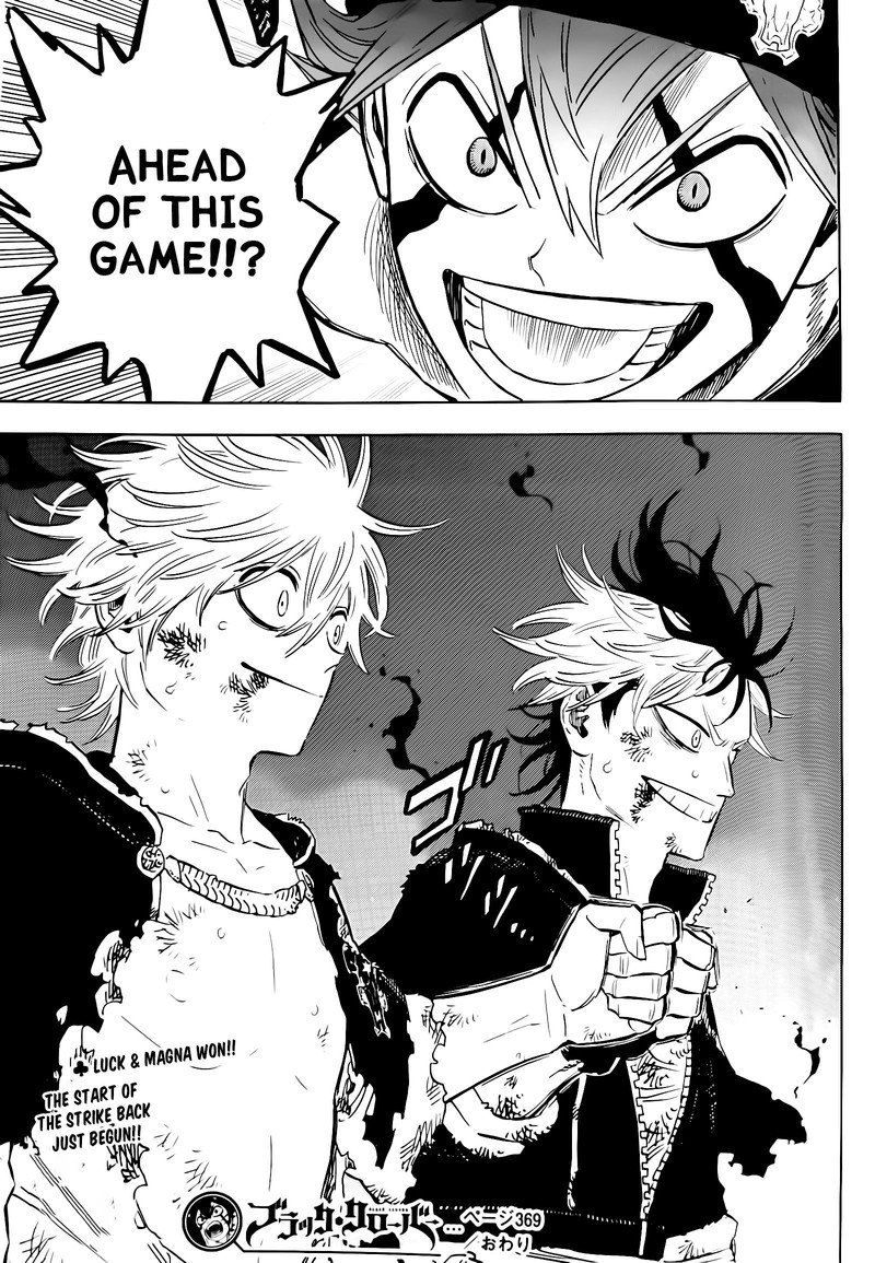 BLACK CLOVER Chapter 369 - Page 23 in English