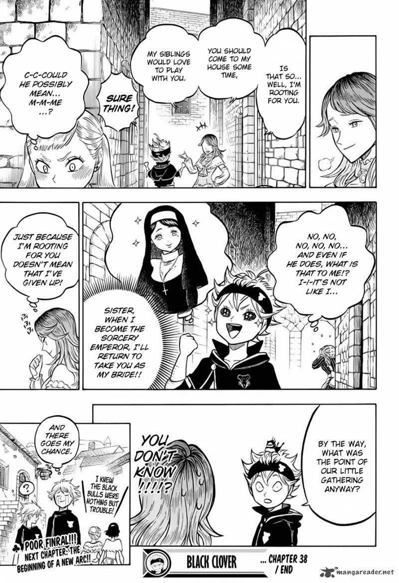 BLACK CLOVER Chapter 38 - Page 17 in English