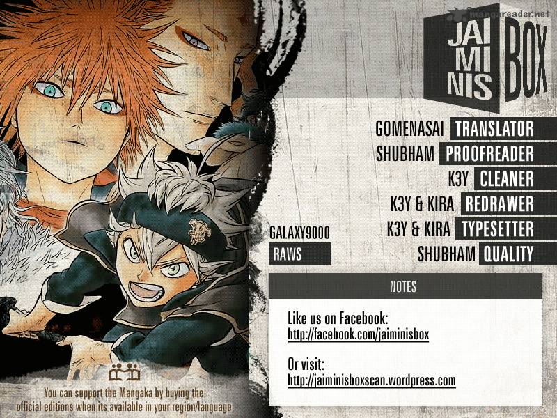 BLACK CLOVER Chapter 38 - Page 18 in English