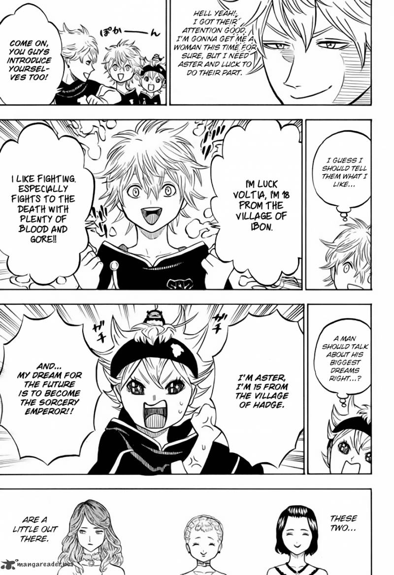 BLACK CLOVER Chapter 38 - Page 3 in English