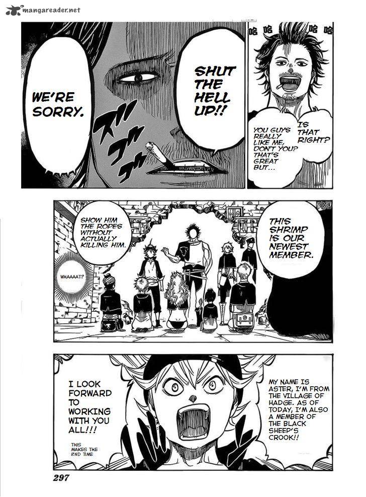 BLACK CLOVER Chapter 4 - Page 6 in English