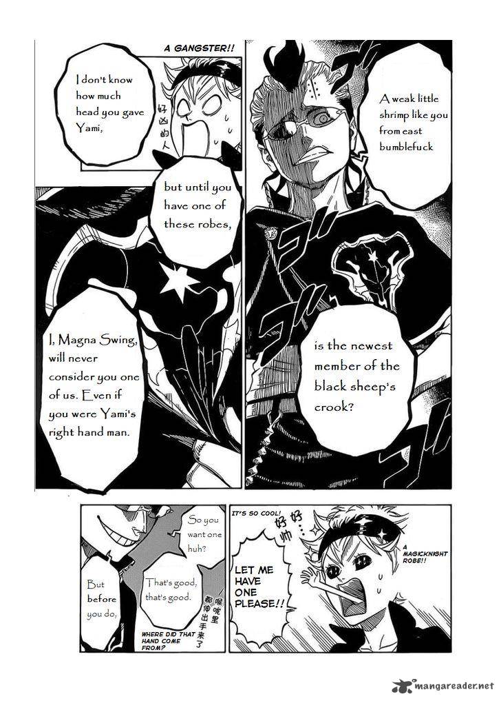 BLACK CLOVER Chapter 4 - Page 8 in English