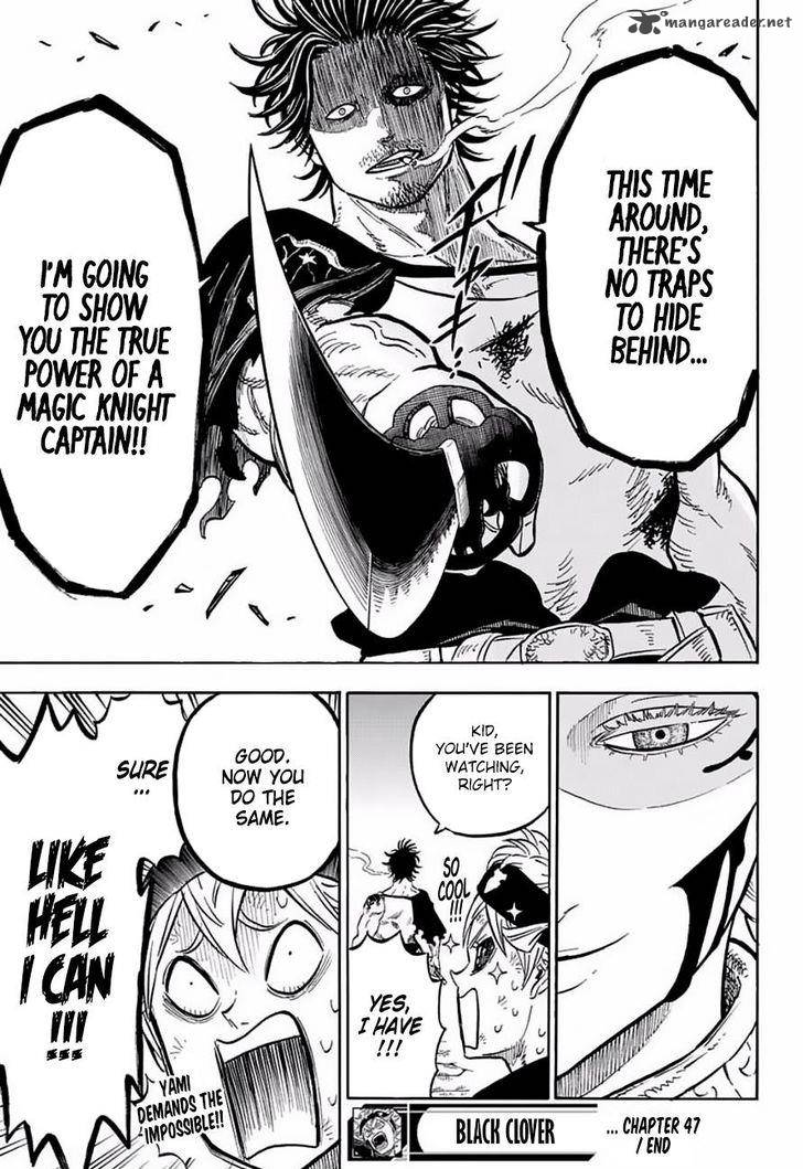 BLACK CLOVER Chapter 47 - Page 17 in English