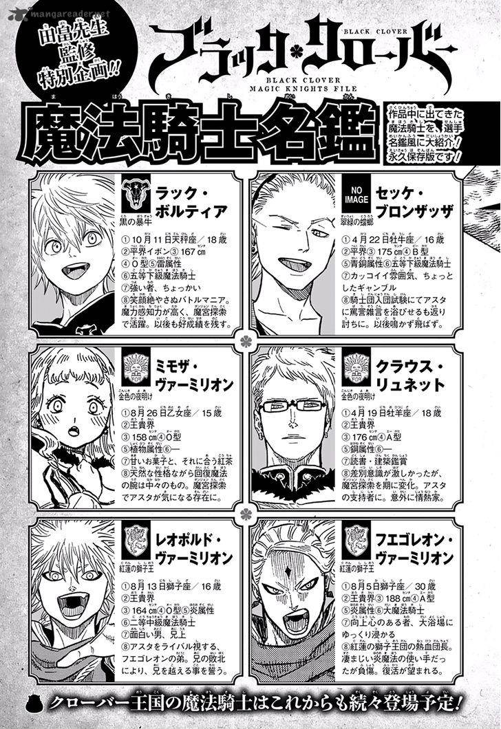 BLACK CLOVER Chapter 50 - Page 21 in English
