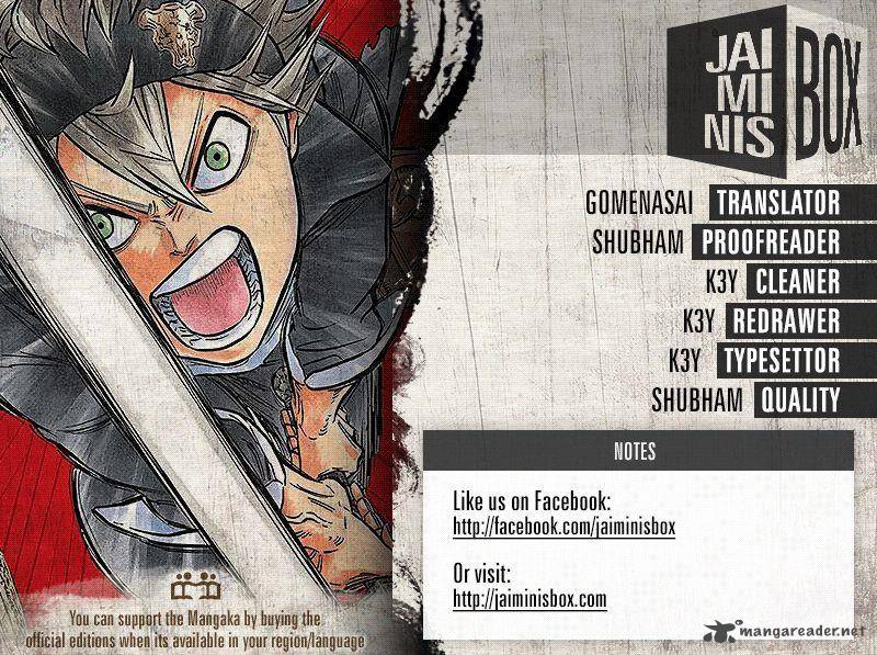BLACK CLOVER Chapter 50 - Page 22 in English