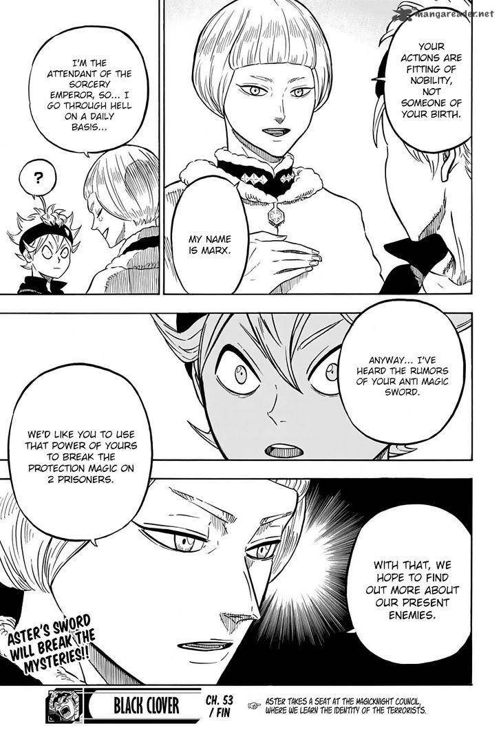 BLACK CLOVER Chapter 53 - Page 21 in English