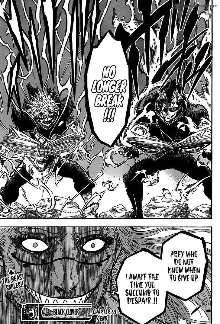 BLACK CLOVER Chapter 63 - Page 20 in English
