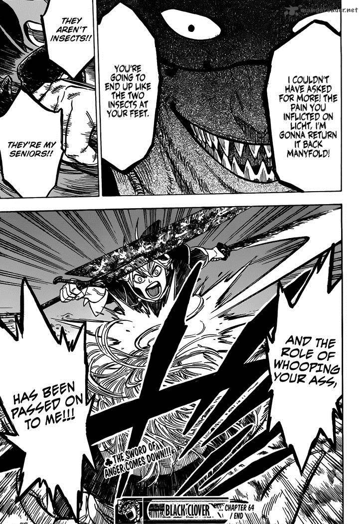 BLACK CLOVER Chapter 64 - Page 19 in English