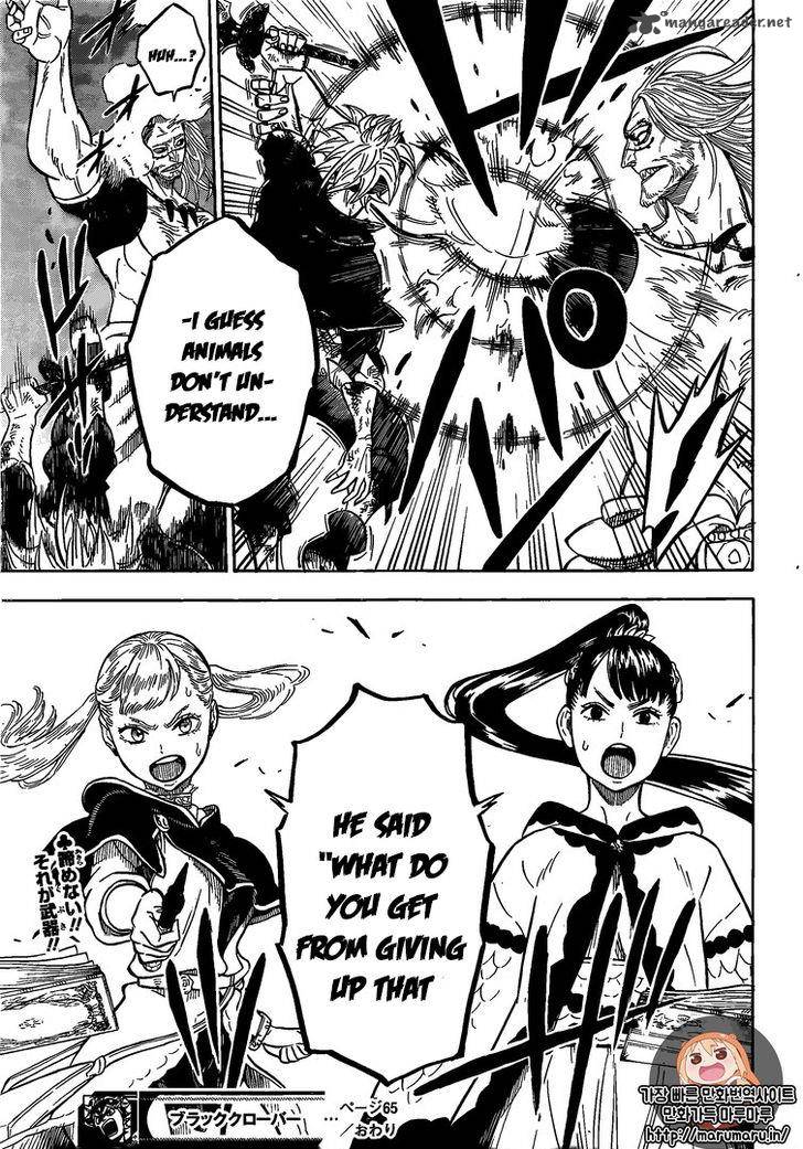 BLACK CLOVER Chapter 65 - Page 20 in English