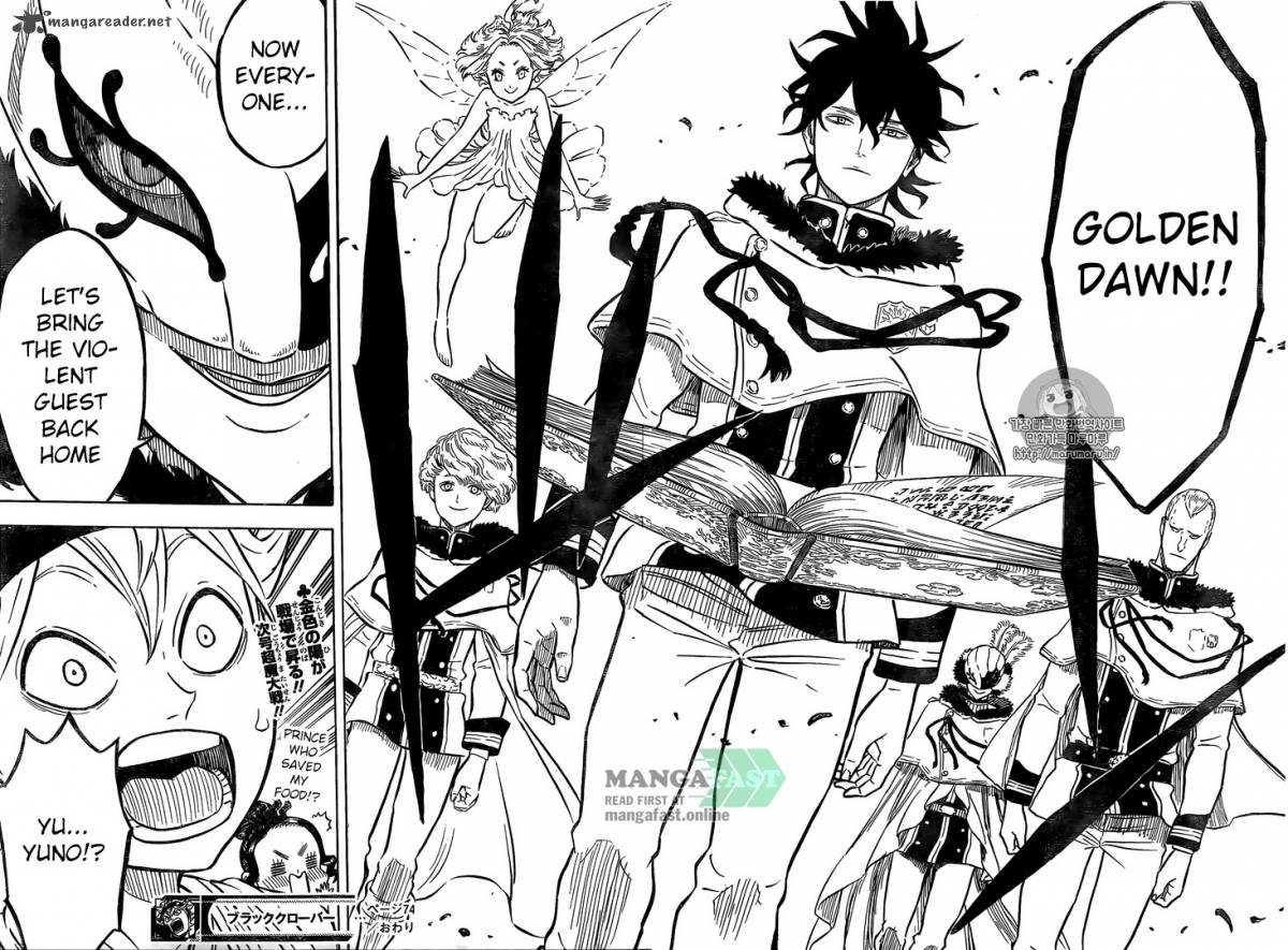 BLACK CLOVER Chapter 74 - Page 16 in English