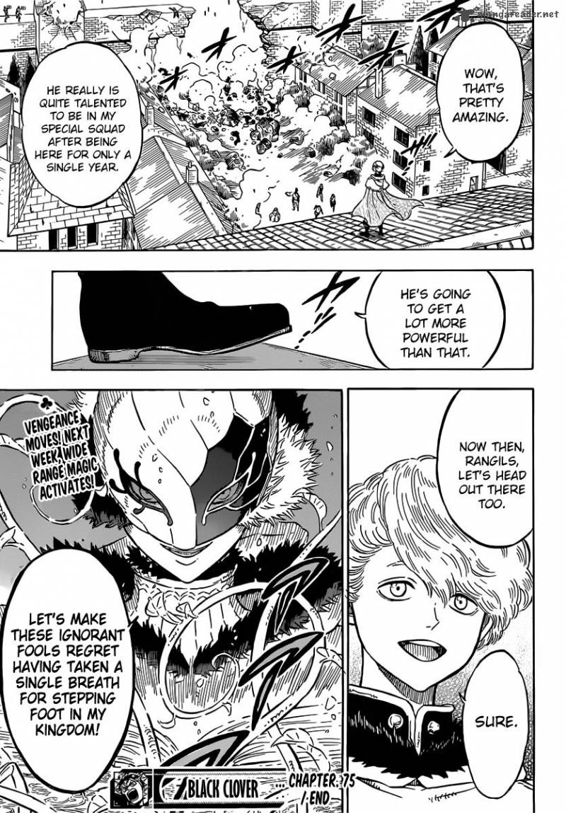 BLACK CLOVER Chapter 75 - Page 15 in English