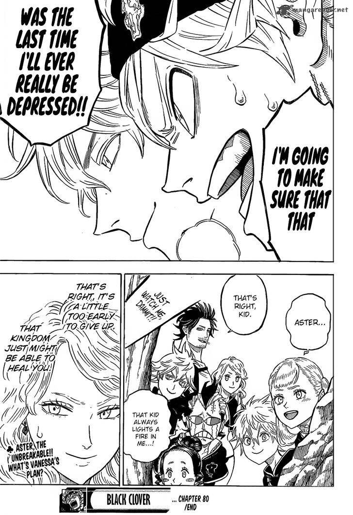 BLACK CLOVER Chapter 80 - Page 19 in English