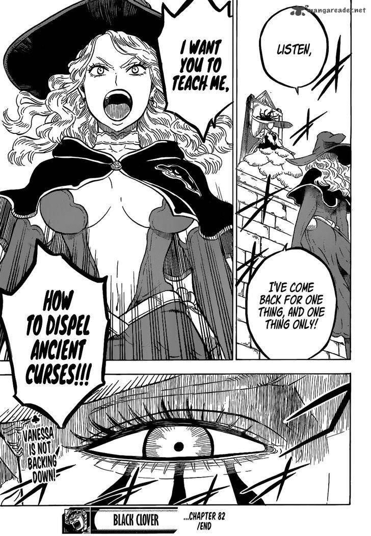BLACK CLOVER Chapter 82 - Page 17 in English