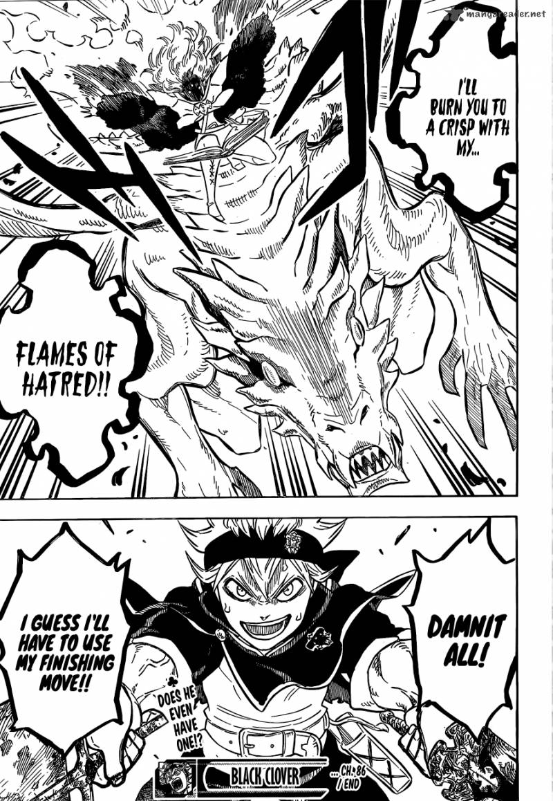 BLACK CLOVER Chapter 86 - Page 16 in English