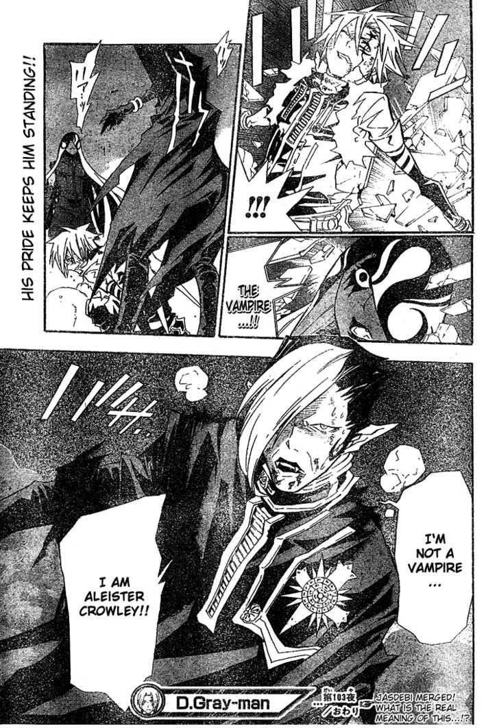 D.gray-Man Chapter 103 - Page 17 in English