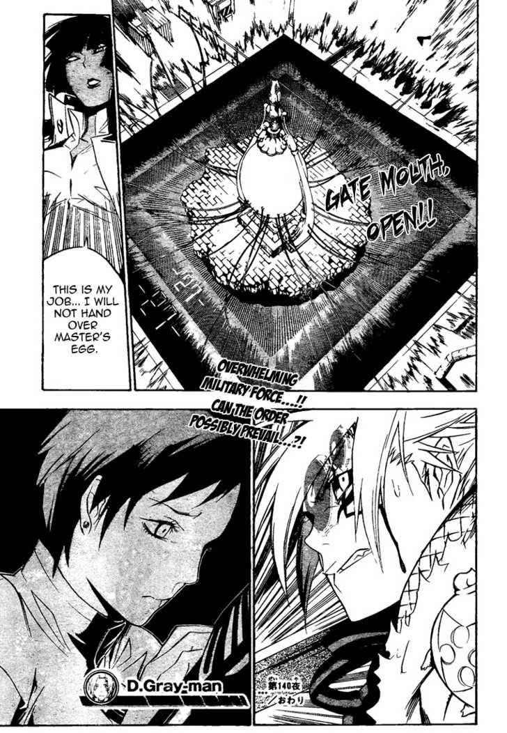 D.gray-Man Chapter 140 - Page 15 in English