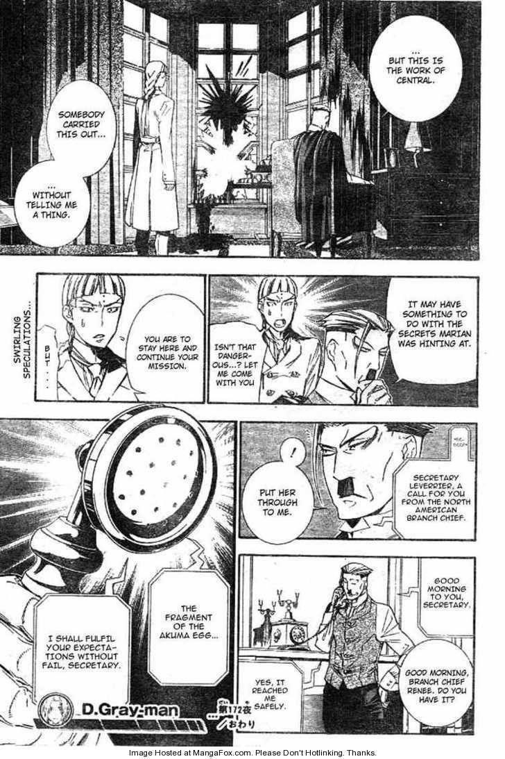 D.gray-Man Chapter 171 - Page 17 in English