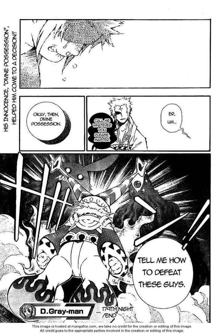 D.gray-Man Chapter 179 - Page 19 in English