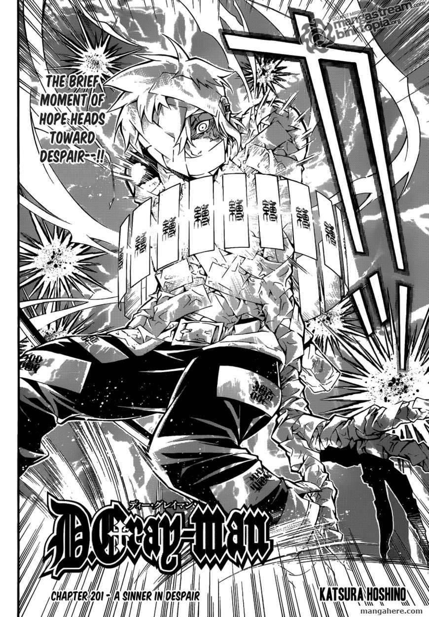 D.gray-Man Chapter 201 - Page 3 in English