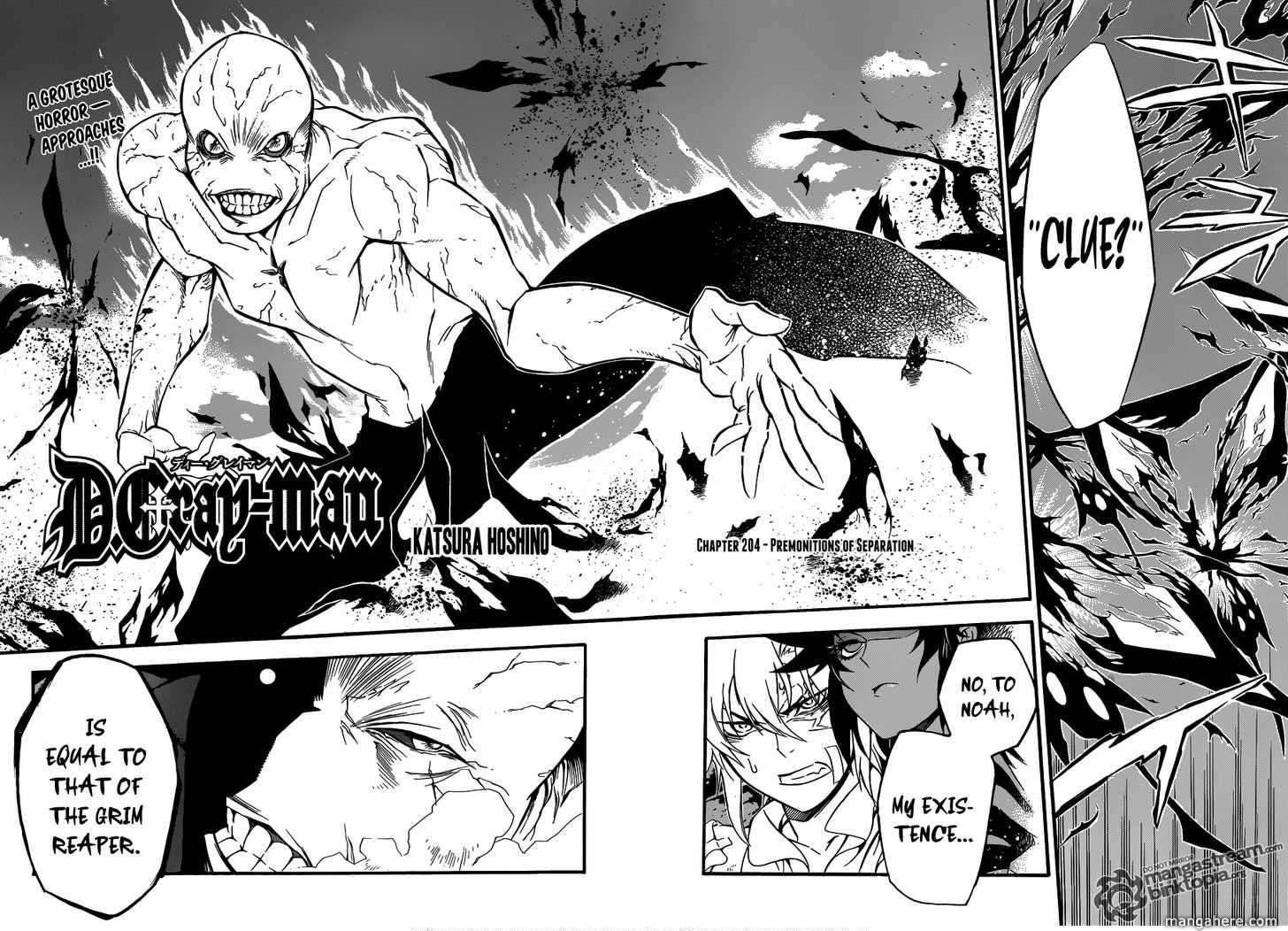 D.gray-Man Chapter 204 - Page 3 in English
