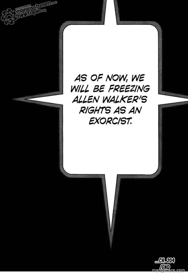 D.gray-Man Chapter 204 - Page 30 in English