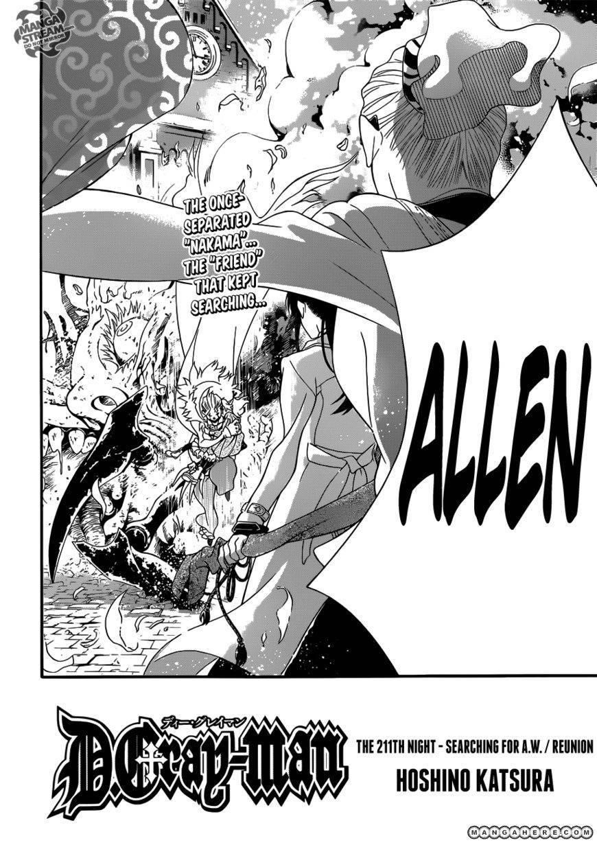 D.gray-Man Chapter 211 - Page 3 in English