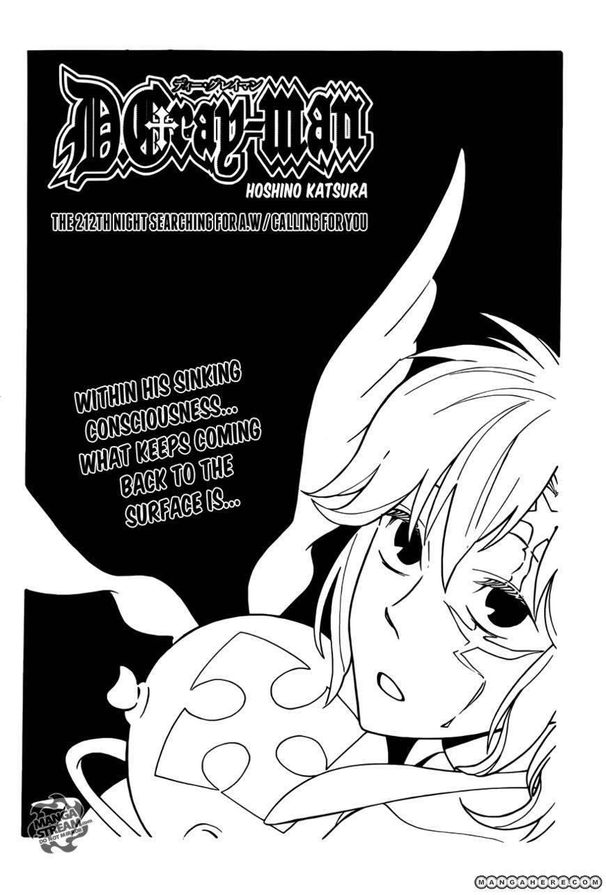 D.gray-Man Chapter 212 - Page 3 in English