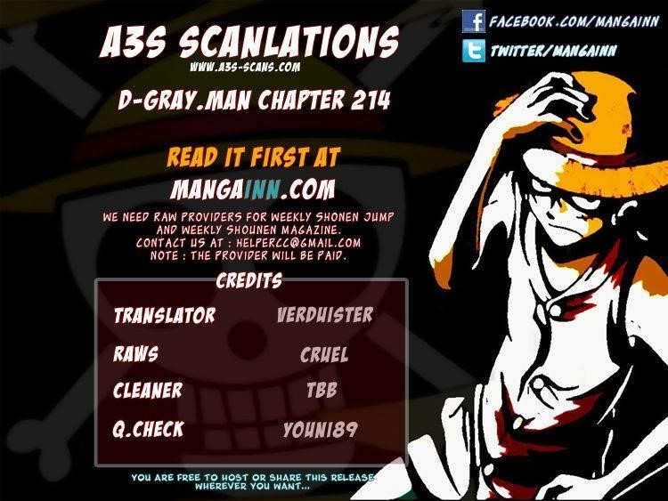 D.gray-Man Chapter 214 - Page 31 in English