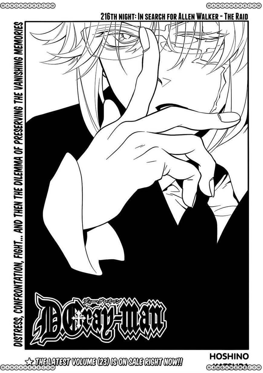 D.gray-Man Chapter 216 - Page 4 in English