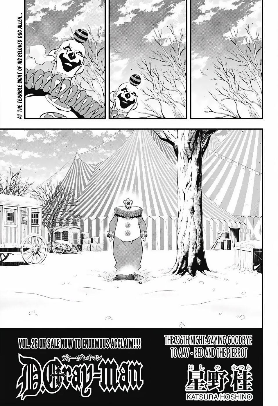 D.gray-Man Chapter 236 - Page 3 in English