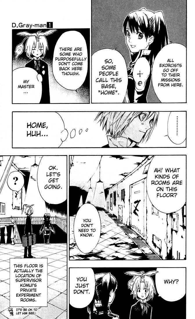 D.gray-Man Chapter 6 - Page 9 in English