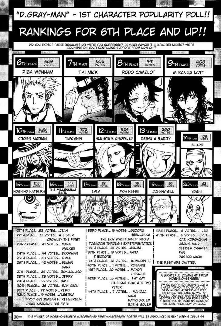 D.gray-Man Chapter 63 - Page 3 in English