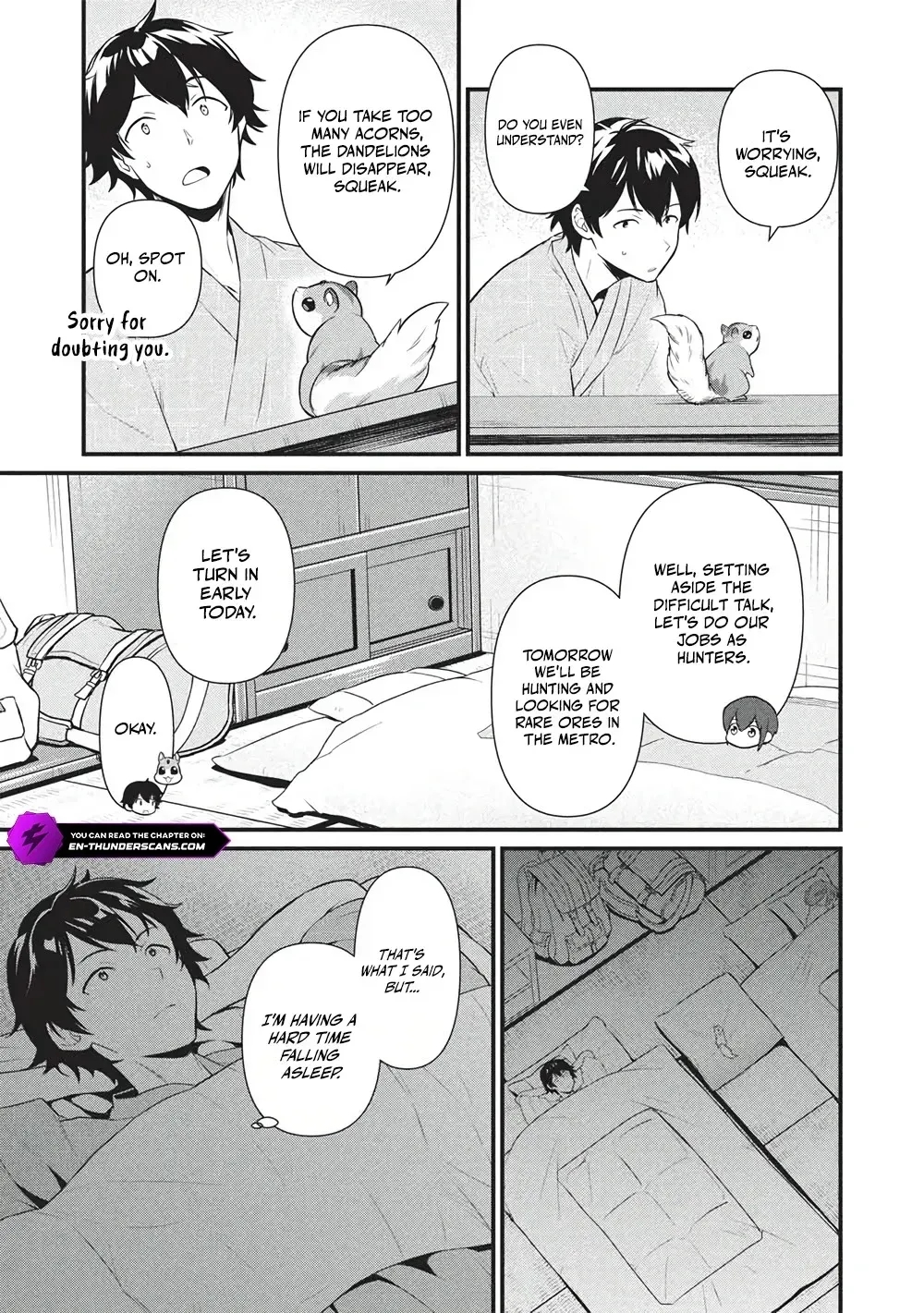 Metro Labyrinth – When I woke up, I had the Strongest Job, so I teamed up with a Chipmunk and wandered the New World Chapter 45 - Page 4 in English