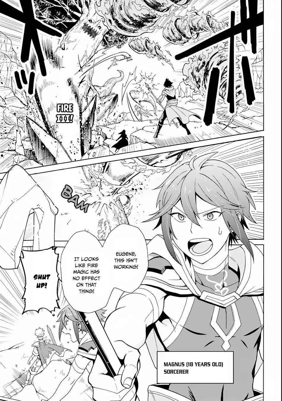 Kouryakuhon O Kushi Suru Saikyou No Mahoutsukai ~< Meirei Sa Sero > To Wa Iwa Senai Oreryuu Mao Tobatsu Saizen Ruuto ~ Chapter 1 - Page 4 in English