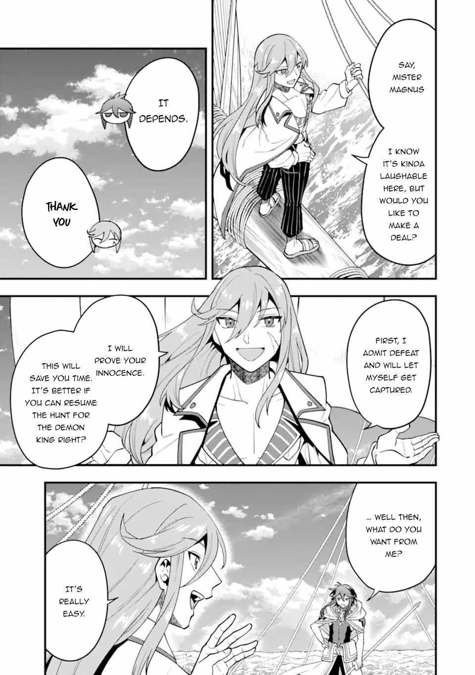 Kouryakuhon O Kushi Suru Saikyou No Mahoutsukai ~< Meirei Sa Sero > To Wa Iwa Senai Oreryuu Mao Tobatsu Saizen Ruuto ~ Chapter 40.2 - Page 10 in English