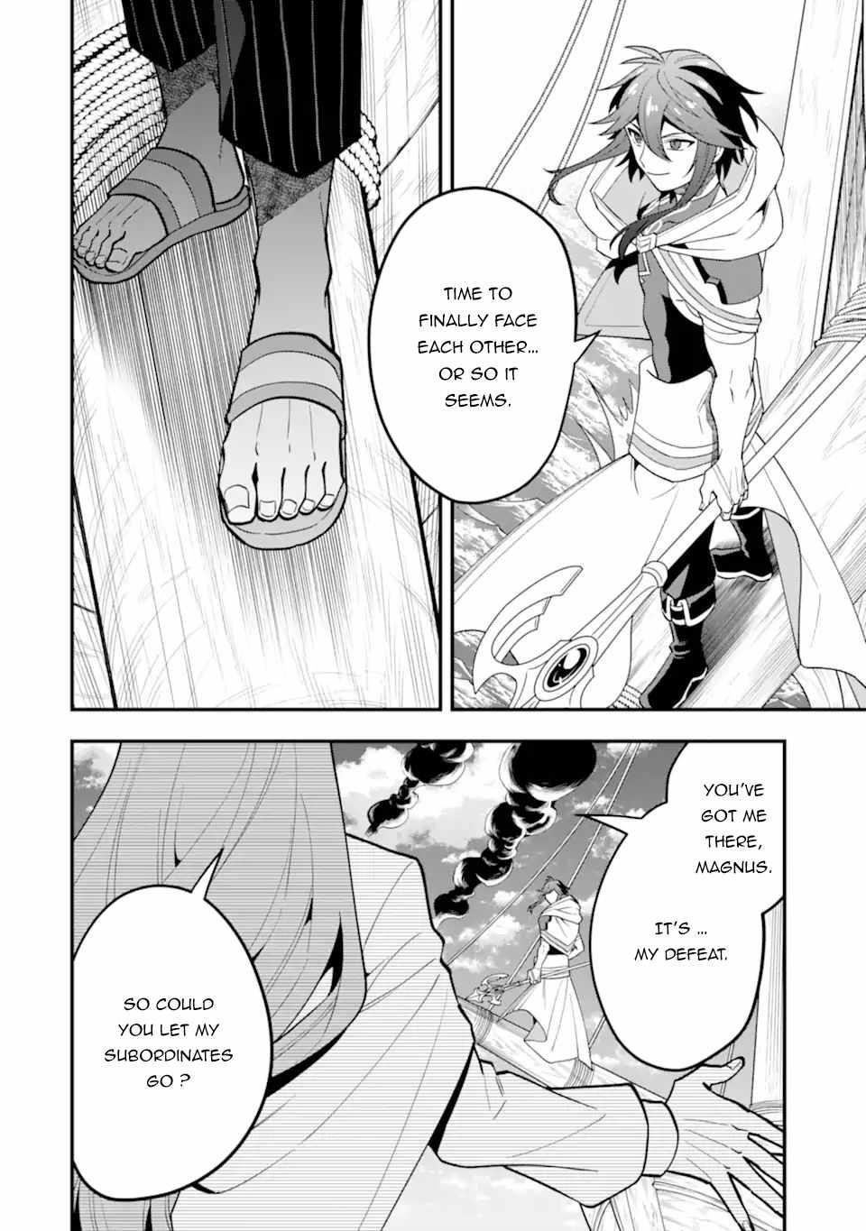 Kouryakuhon O Kushi Suru Saikyou No Mahoutsukai ~< Meirei Sa Sero > To Wa Iwa Senai Oreryuu Mao Tobatsu Saizen Ruuto ~ Chapter 40.2 - Page 3 in English
