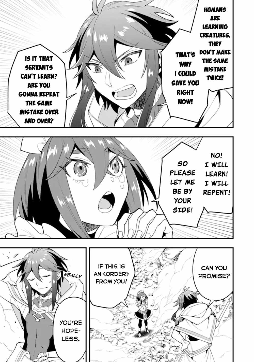 Kouryakuhon O Kushi Suru Saikyou No Mahoutsukai ~< Meirei Sa Sero > To Wa Iwa Senai Oreryuu Mao Tobatsu Saizen Ruuto ~ Chapter 43.2 - Page 9 in English
