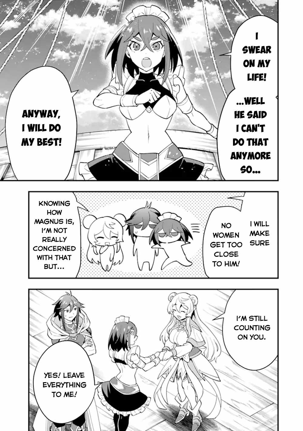 Kouryakuhon O Kushi Suru Saikyou No Mahoutsukai ~< Meirei Sa Sero > To Wa Iwa Senai Oreryuu Mao Tobatsu Saizen Ruuto ~ Chapter 44 - Page 19 in English