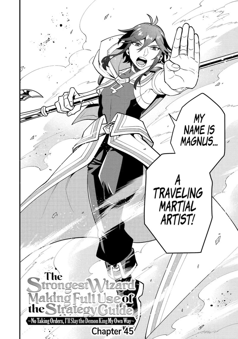 Kouryakuhon O Kushi Suru Saikyou No Mahoutsukai ~< Meirei Sa Sero > To Wa Iwa Senai Oreryuu Mao Tobatsu Saizen Ruuto ~ Chapter 45.1 - Page 4 in English