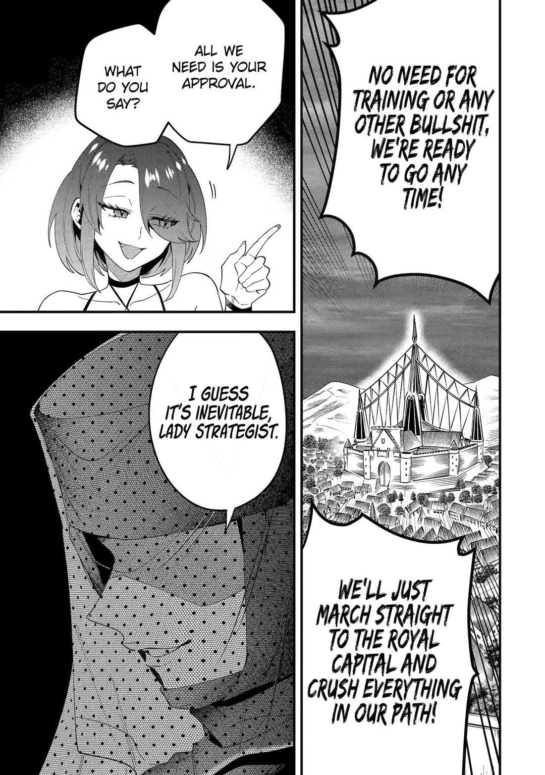 Kouryakuhon O Kushi Suru Saikyou No Mahoutsukai ~< Meirei Sa Sero > To Wa Iwa Senai Oreryuu Mao Tobatsu Saizen Ruuto ~ Chapter 72 - Page 21 in English