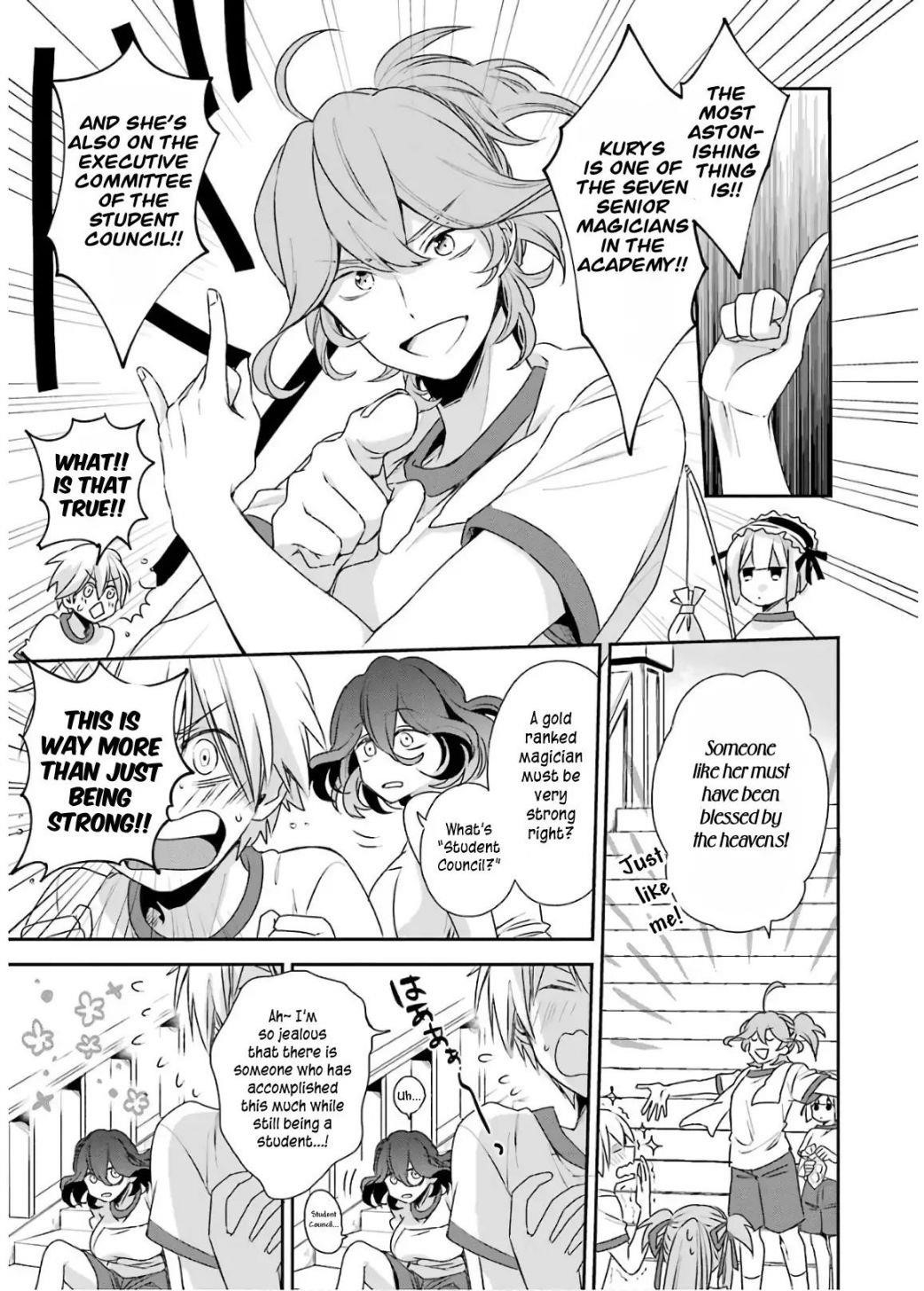 Vermeil in Gold - A Magician Pushes Through the Magical World With the Strongest Disaster Chapter 3.1 - Page 13 in English