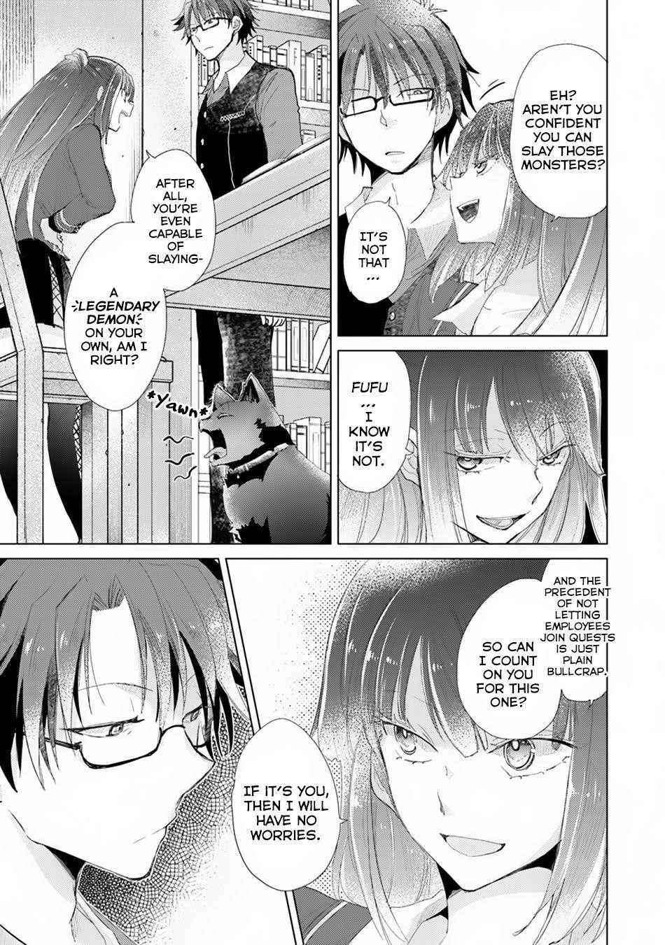 The Guild Official With The Out-Of-The-Way Skill “Shadowy” Is, In Fact, The Legendary Assassin Chapter 6 - Page 7 in English