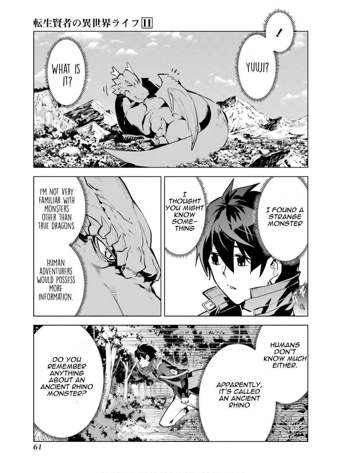 Tensei Kenja no Isekai Life ~Daini no Shokugyou wo Ete, Sekai Saikyou ni Narimashita~ Chapter 31 - Page 60 in English