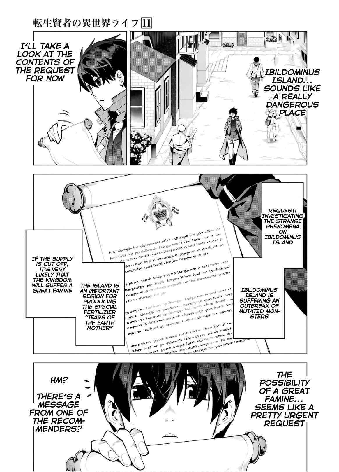 Tensei Kenja no Isekai Life ~Daini no Shokugyou wo Ete, Sekai Saikyou ni Narimashita~ Chapter 33 - Page 57 in English